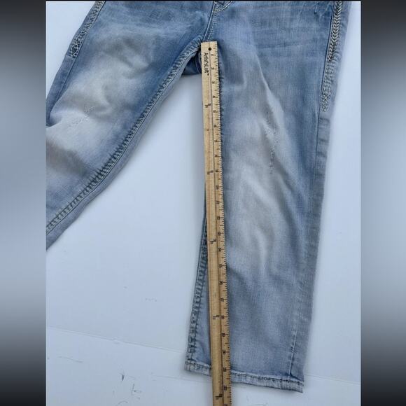 Rock Revival Anett Capri Jeans Women's Size 29 Embroidered Beach Vacation Y2K - Picture 13 of 14